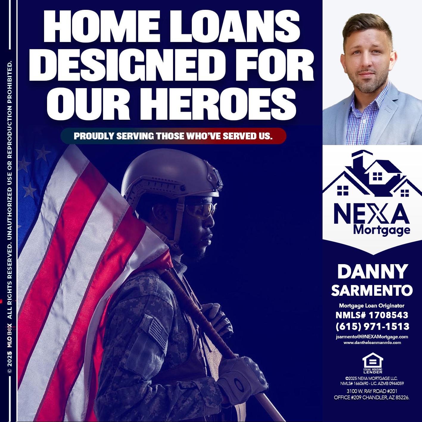 home loans - Danny Sarmento -Mortgage Loan Originator